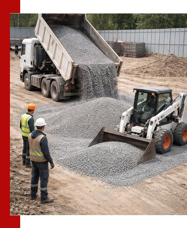 Доставка и продажа гранитного щебня фракции 0-5 в ельце