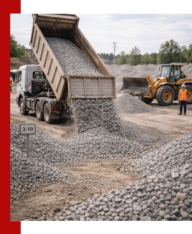 Гранитный щебень фракции 3–10: доставка и продажа в ельце