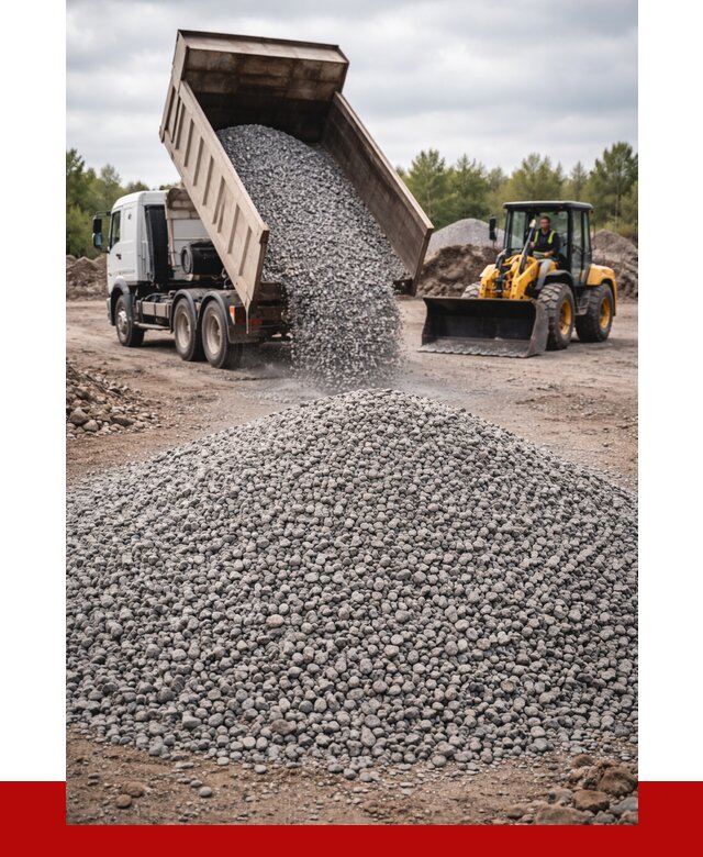 Гранитный щебень фракция 5-10 в ельце от 3286 | ПРОНЕРУДЕлц