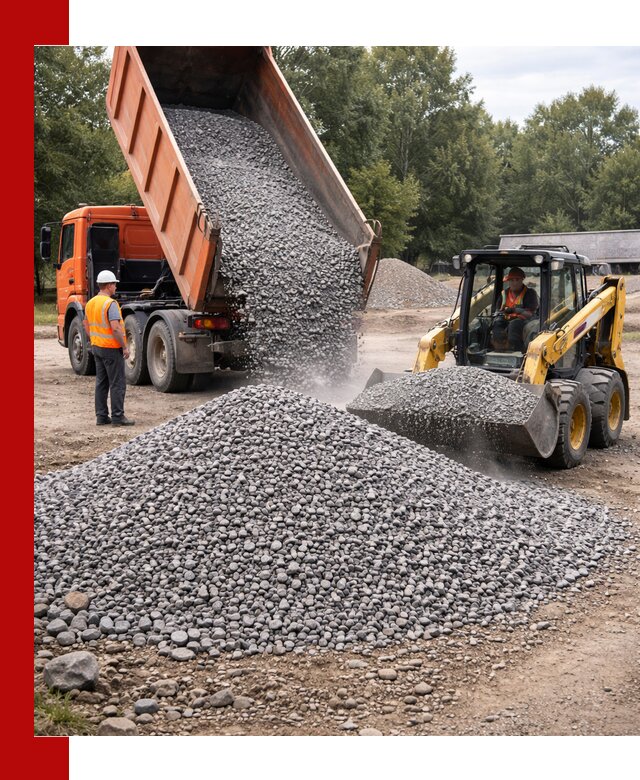 Купить гранитный щебень фракции 5–10 в ельце с доставкой