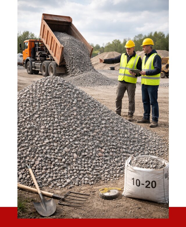 Гранитный щебень фракция 10-20 в ельце от 4313 руб.|ПРОНЕРУДЕлц
