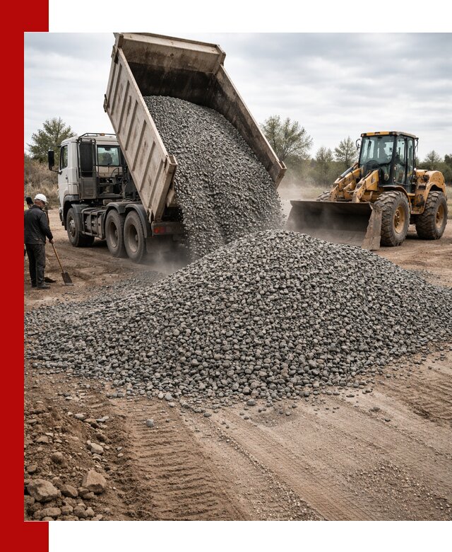 Гранитный щебень фракция 10-20 с доставкой в ельце