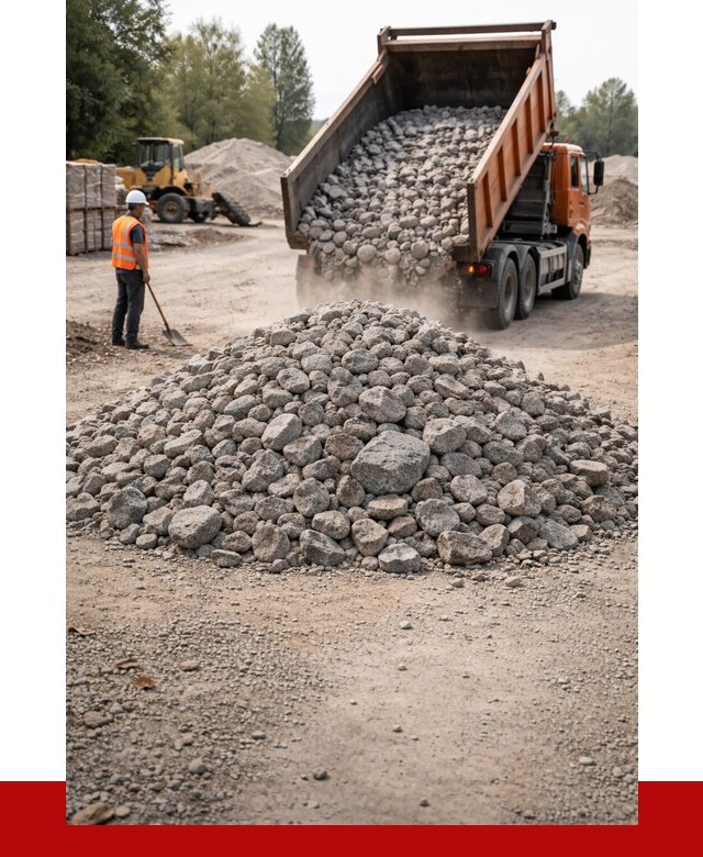 Гранитный щебень фракция 70-150 в ельце от 1694 | ПРОНЕРУДЕлц