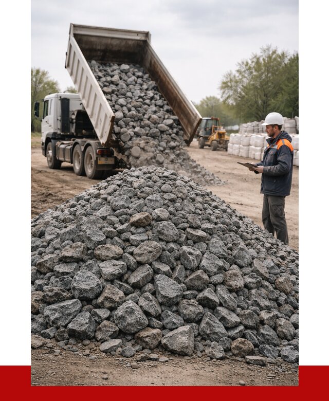 Гранитный щебень фракция 100-200 в ельце от 4313 р. ПРОНЕРУДЕлц