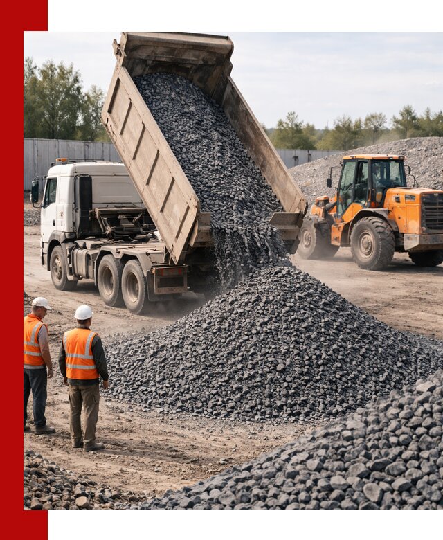 Доставка и продажа щебня габбро-диабаза в ельце