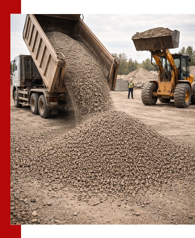 Гравийный щебень фракция 3–10 с доставкой в ельце