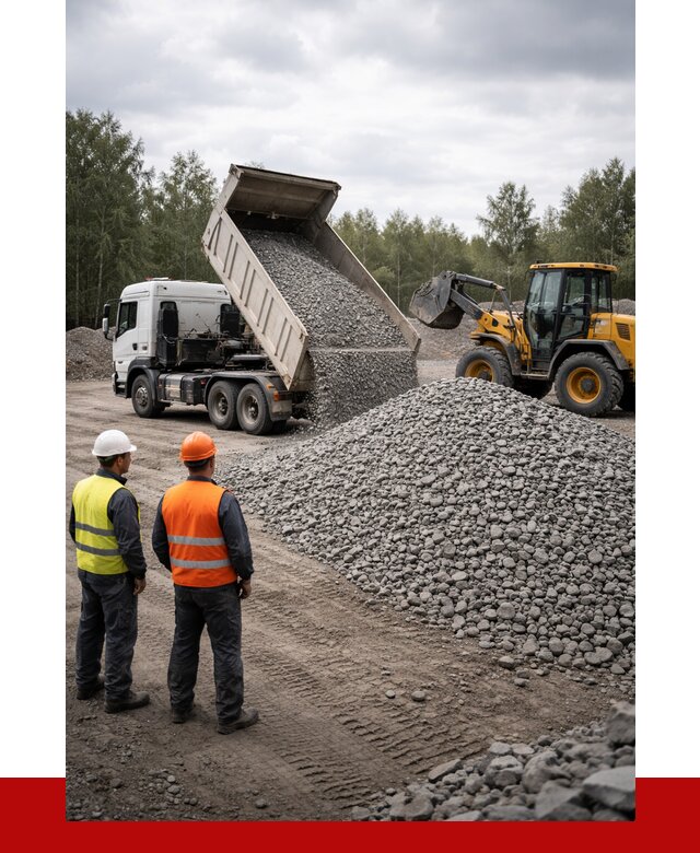 Гравийный щебень фракция 40-70 в ельце от 9755р | ПРОНЕРУДЕлц