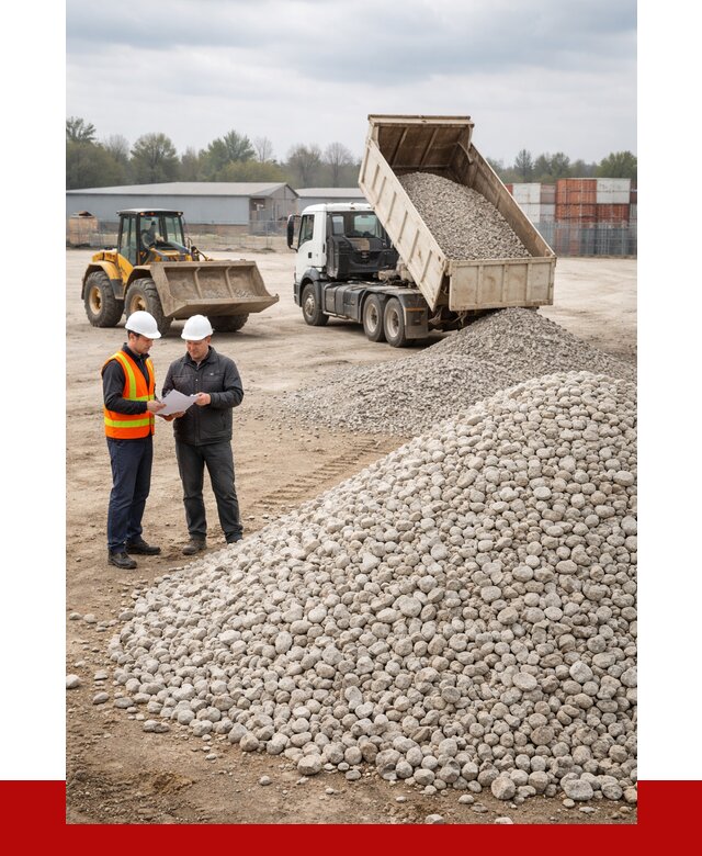 Известняковый щебень в ельце от 1438 р. доставка | ПРОНЕРУДЕлц