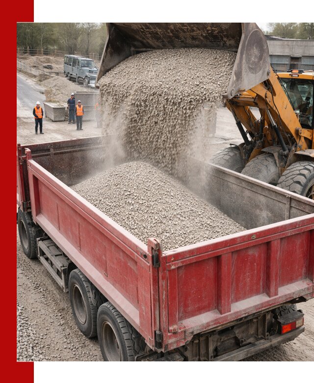 Купить известняковый щебень фракции 0-5 с доставкой в ельце