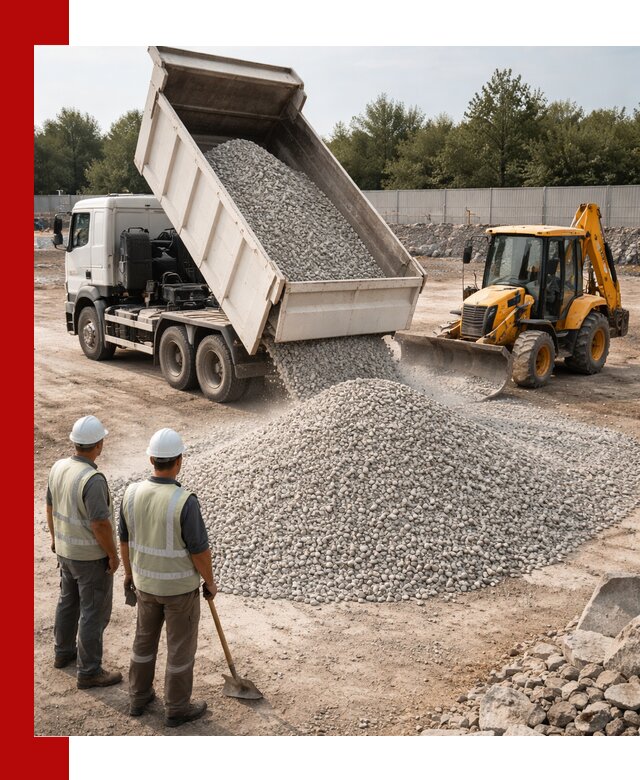 Купить известняковый щебень фракции 5–10 мм с доставкой в ельце