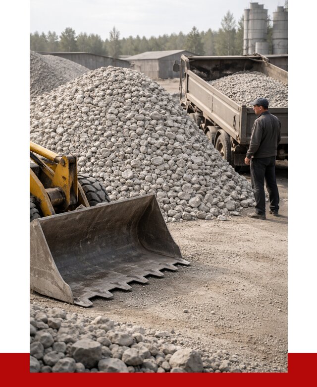 Известняковый щебень фракция 40-70 в ельце от 4313 р. | ПРОНЕРУДЕлц