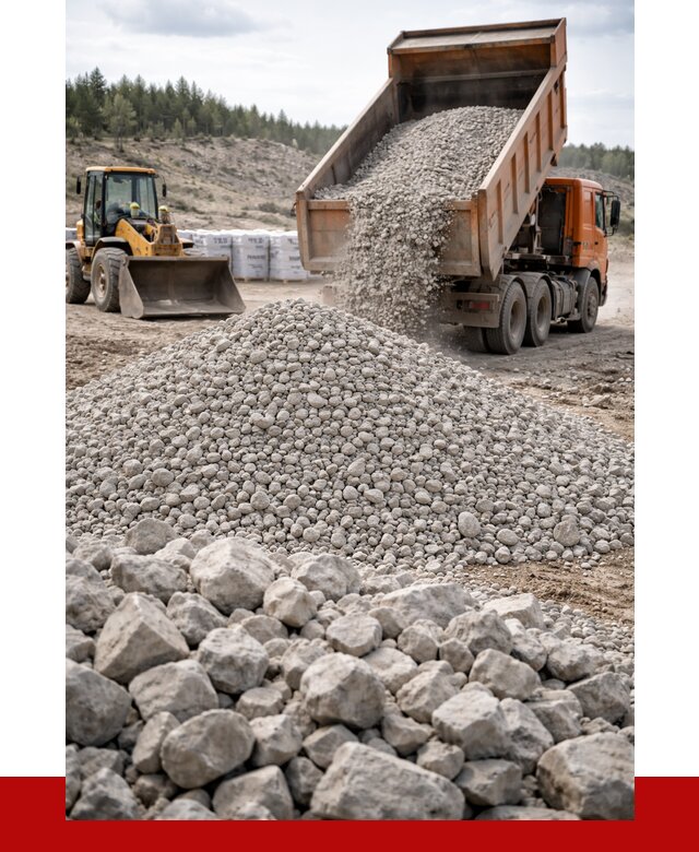 Доломитовый щебень фр. 20-40 в ельце от 4313 р. | ПРОНЕРУДЕлц