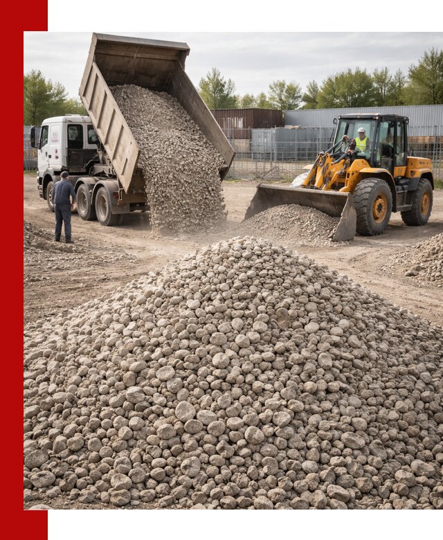 Доломитовый щебень фракции 20–41 с доставкой в ельце