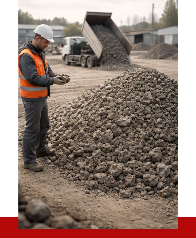 Шлаковый щебень фракция 40-70 в ельце от 1232 р. | ПРОНЕРУДЕлц