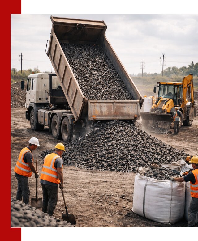 Шлаковый щебень фракция 40-70 с доставкой в ельце