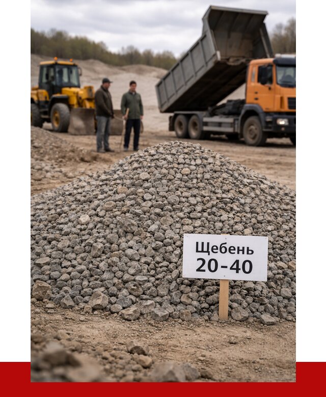 Бетонный щебень фракция 20-40 в ельце от 2516 р. | ПРОНЕРУДЕлц