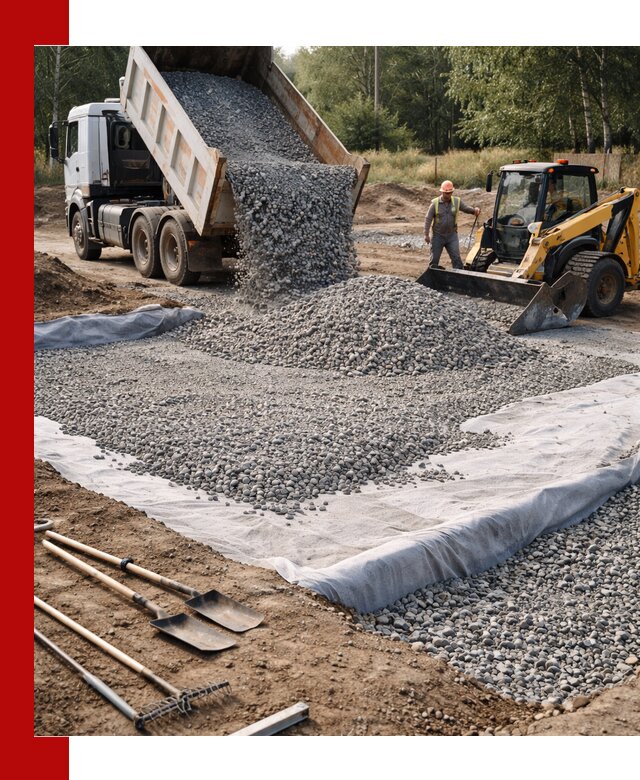 Щебень для фундамента с доставкой в ельце