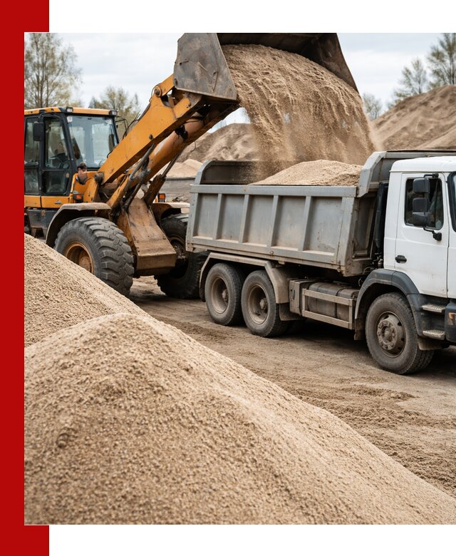 Доставка сеяного песка в ельце оптом и в розницу