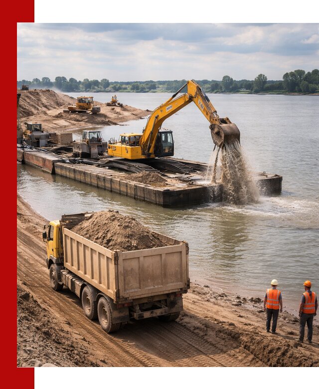 Намывной песок с доставкой в ельце оптом и в розницу