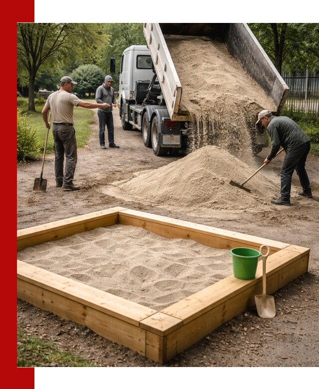 Песок для песочницы с доставкой в ельце недорого и чистый