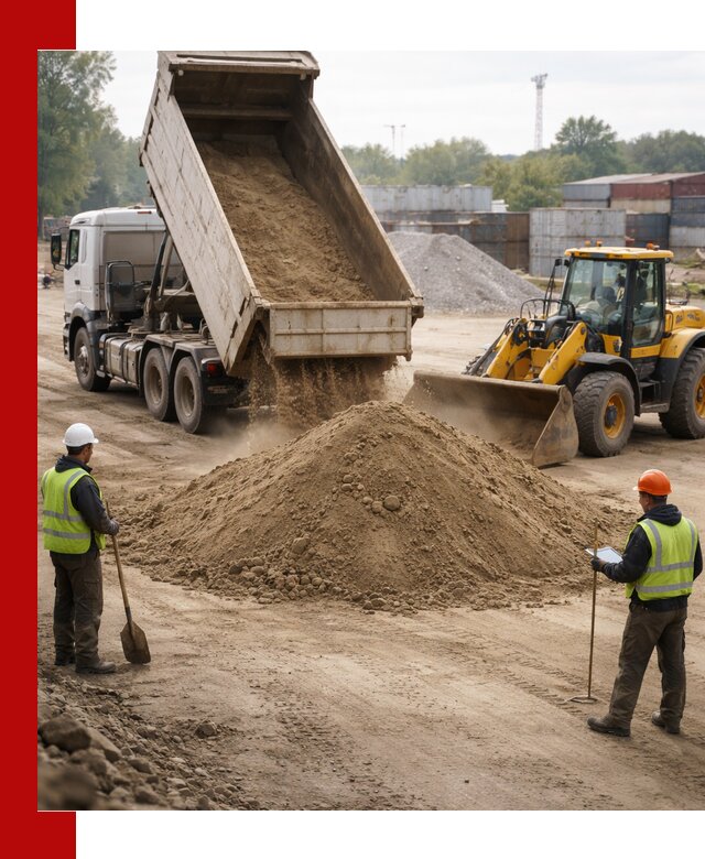 Доставка и продажа пескогрунта оптом и в розницу в ельце