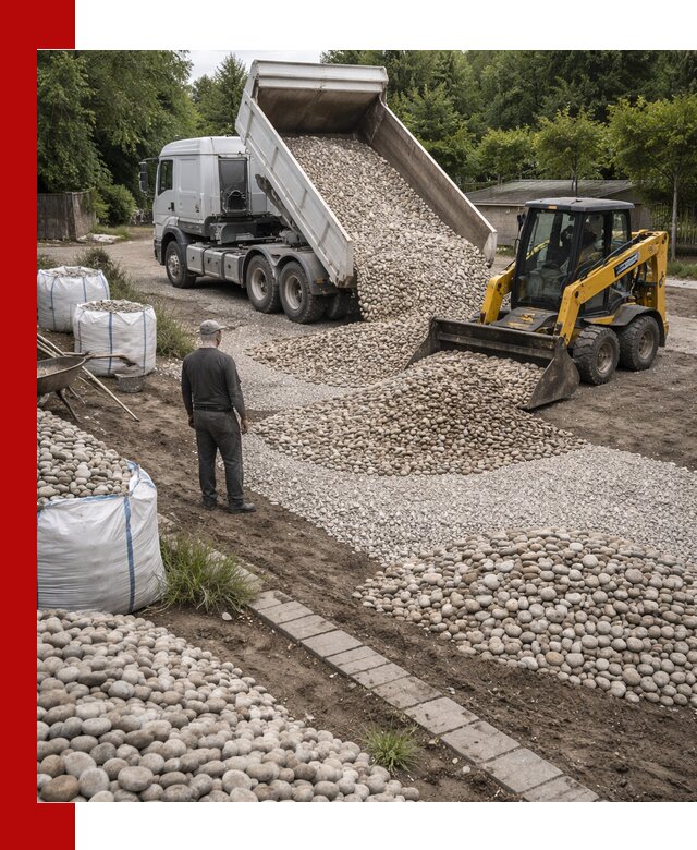 Доставка морской гальки оптом и в розницу в ельце