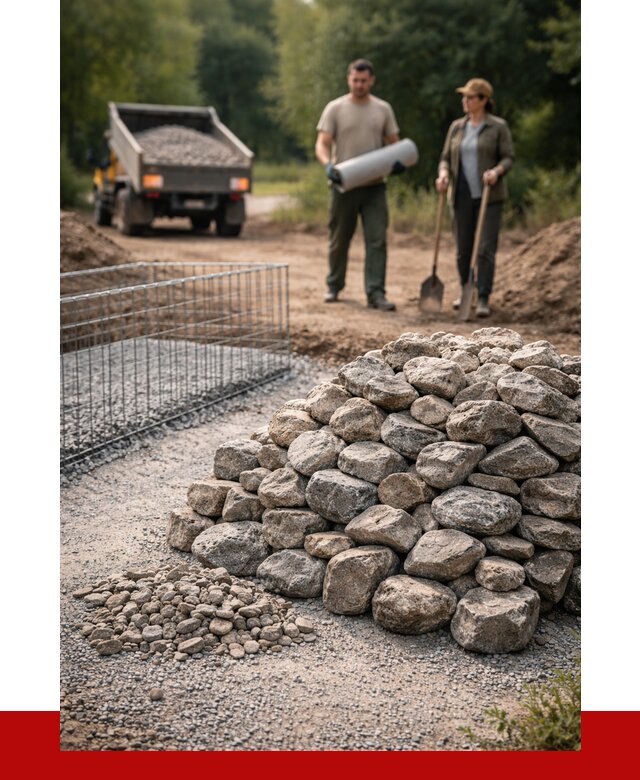 Камень для габионов фракция 100-200 в ельце от 4929 р. | ПРОНЕРУДЕлц