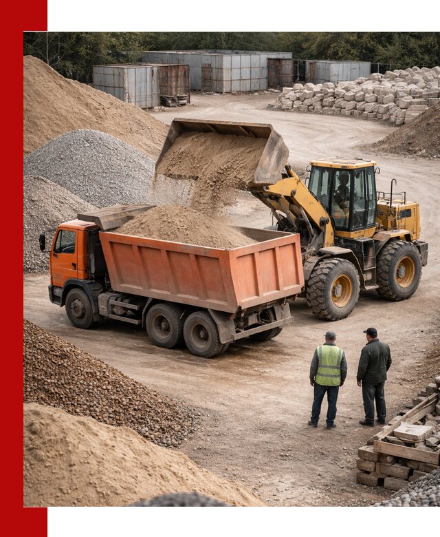 Доставка сыпучих смесей и смесей для стройки в ельце