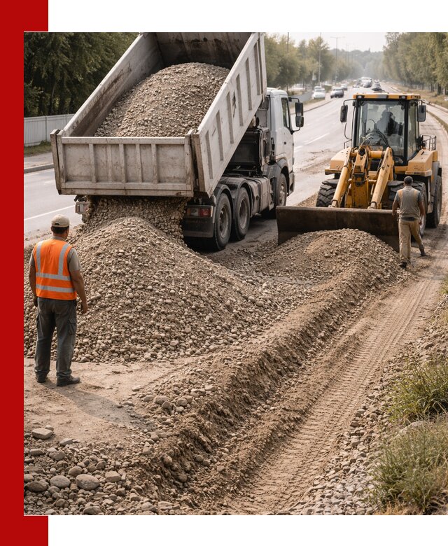 Опгс для устройства дорог и подсыпки в ельце