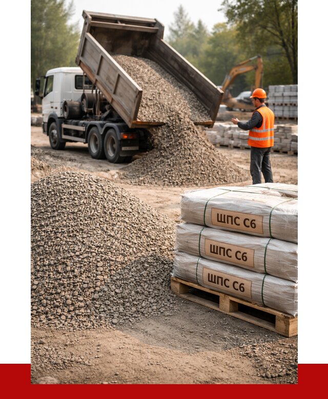 ЩПС С6 в ельце с доставкой от 2259 р. за куб | ПРОНЕРУДЕлц