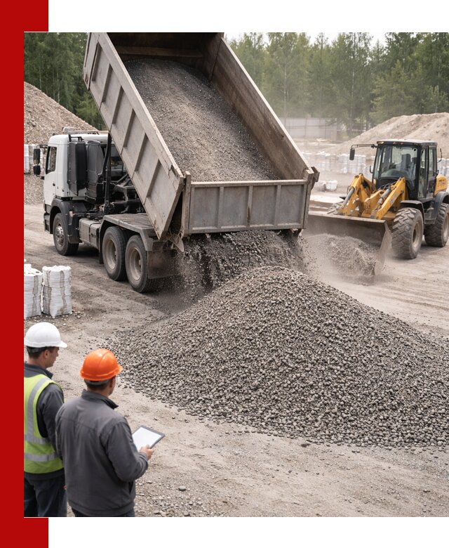 Доставка и продажа гранитного отсева 0-10 в ельце