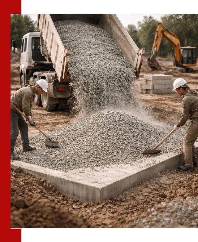 Доставка и продажа отсева для бетона в ельце