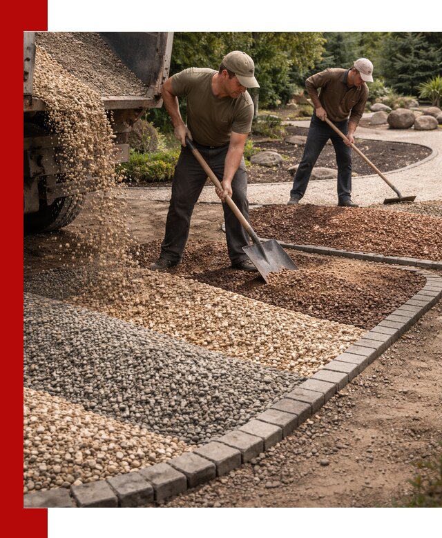 Декоративная крошка для ландшафта в ельце — продажа и доставка