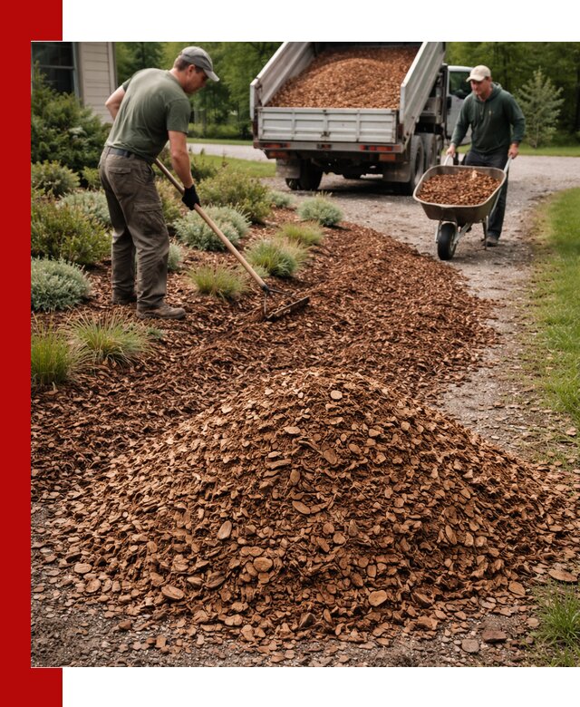 Крошка для мульчирования с доставкой в ельце