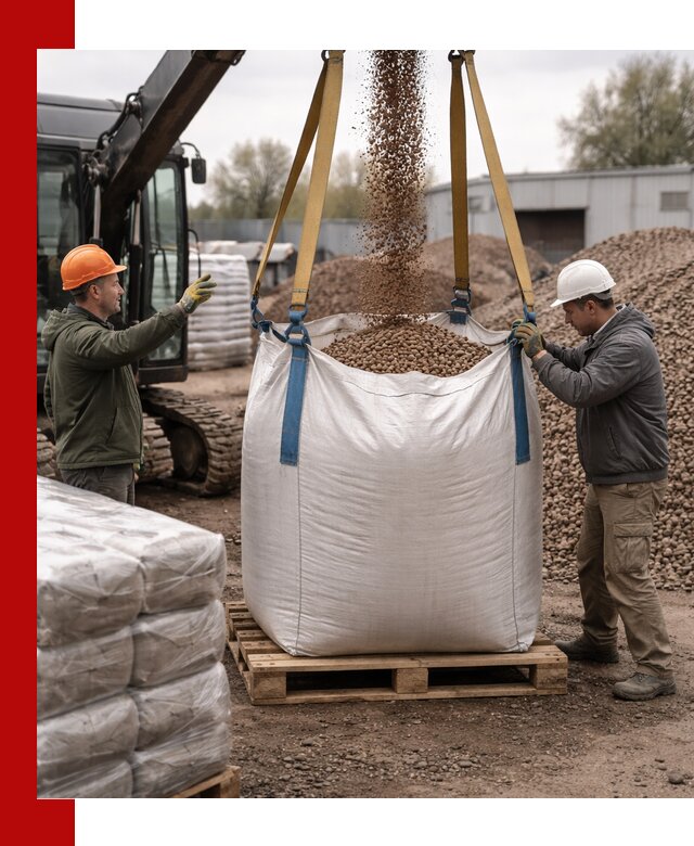 Керамзит в биг-бегах с доставкой в ельце