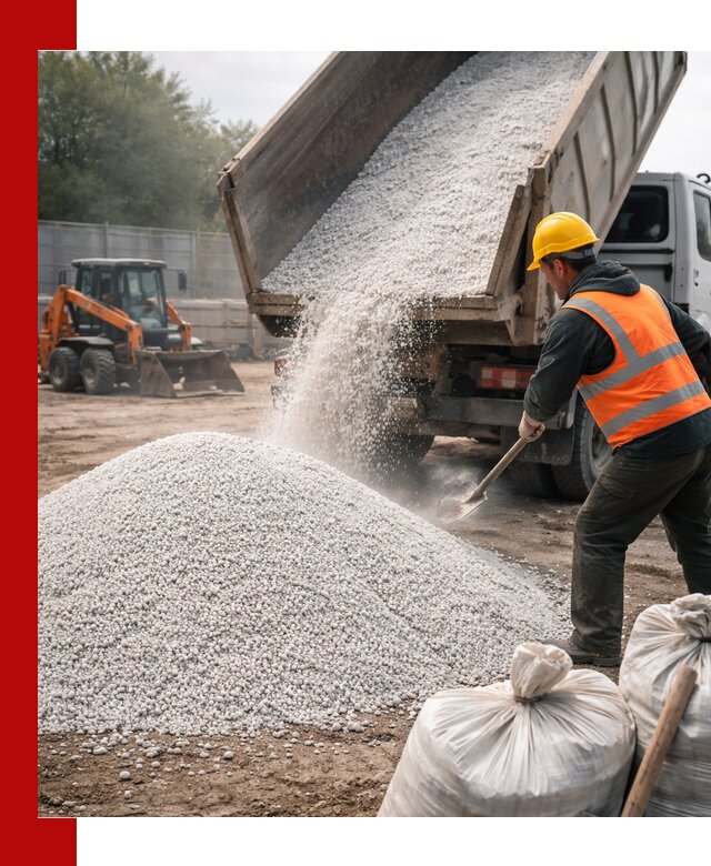 Доставка перлита вспученного в ельце оптом и в розницу