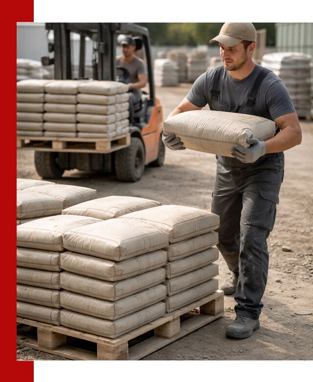 Доставка цемента в мешках оптом и в розницу в ельце