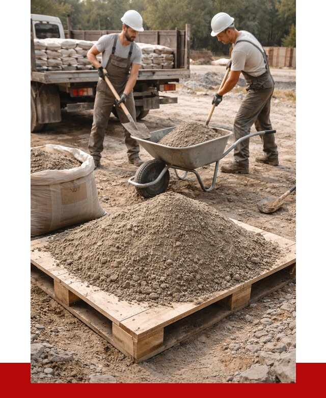 Цементно песчаная смесь М100 в ельце от 5339 р. за куб | ПРОНЕРУДЕлц