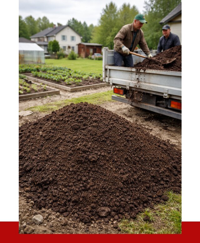 Плодородный грунт в ельце с доставкой от 4313 р. | ПРОНЕРУДЕлц