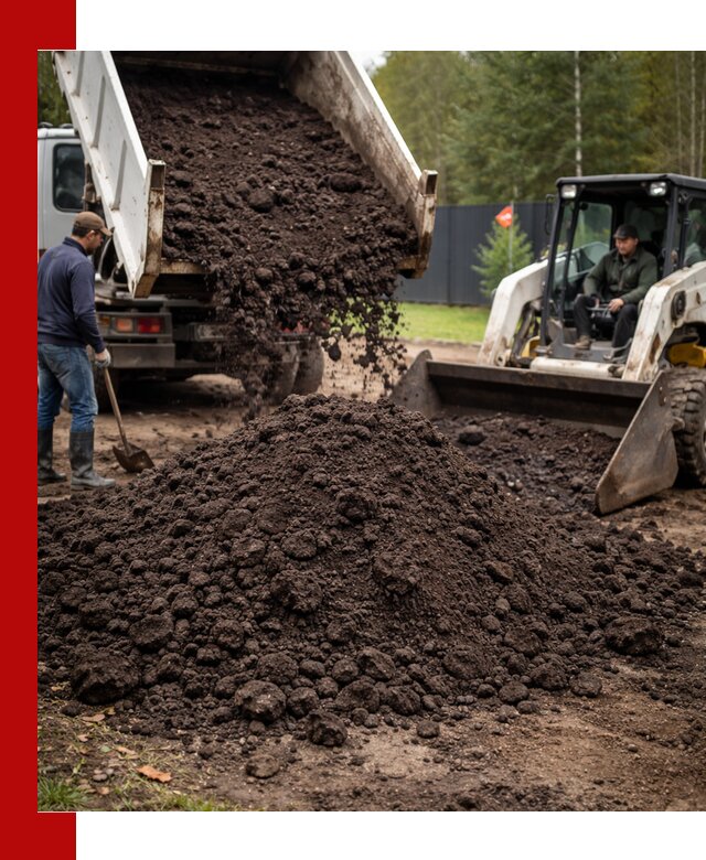 Плодородный грунт с доставкой в ельце для садов и огородов
