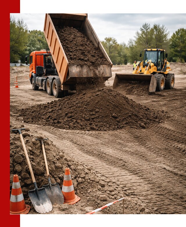 Поставка и доставка планировочного грунта в ельце