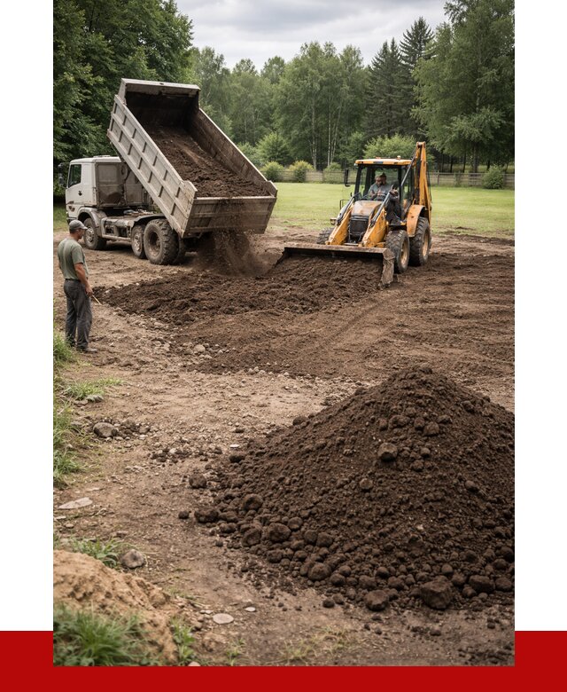 Грунт для выравнивания участка в ельце от 1232 р. | ПРОНЕРУДЕлц