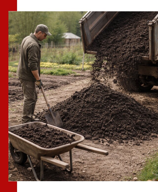 Доставка качественной земли для огорода в ельце