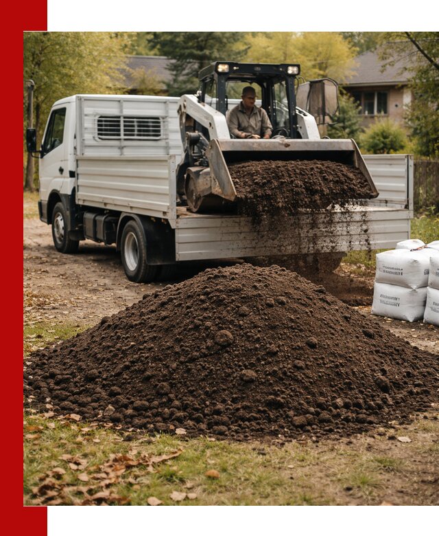 Доставка садовой земли в больших объёмах в ельце