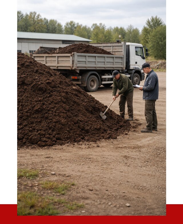 Кислый торф в ельце с доставкой от 1232 р. за куб | ПРОНЕРУДЕлц