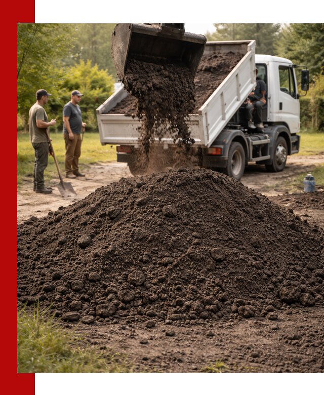 Доставка и продажа чернозема в ельце оптом и в розницу