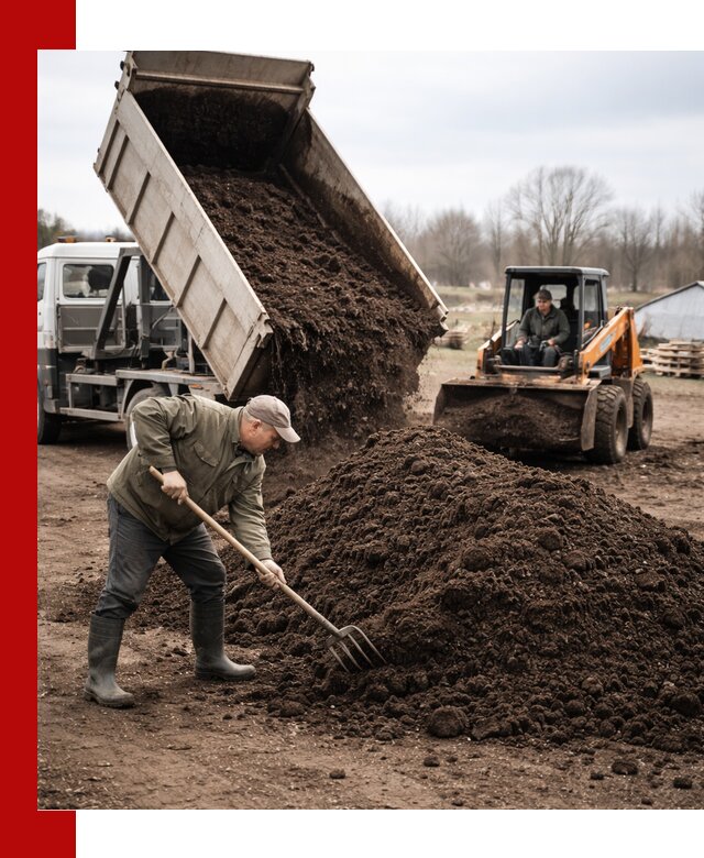 Доставка и продажа перегноя в ельце быстро и дешево