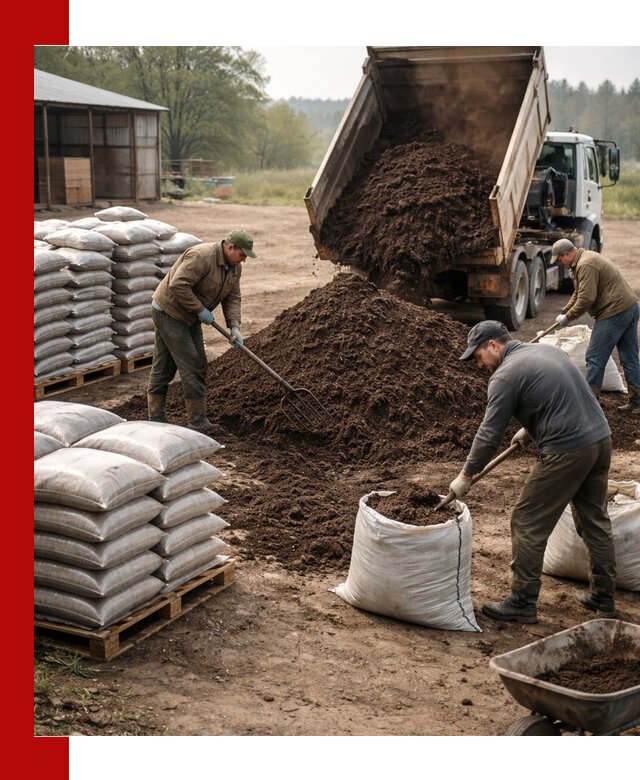 Доставка компоста оптом и в розницу в ельце