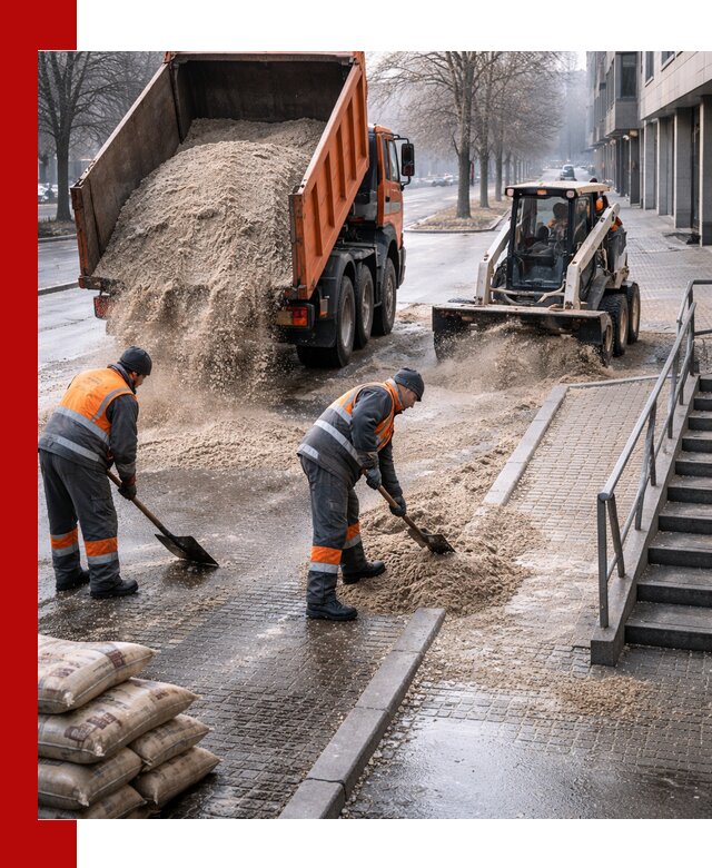 Поставка противогололедных материалов в ельце