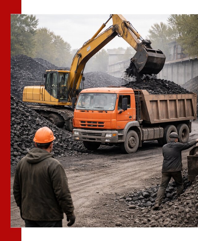 Доставка угля автотранспортом в ельце быстро и выгодно